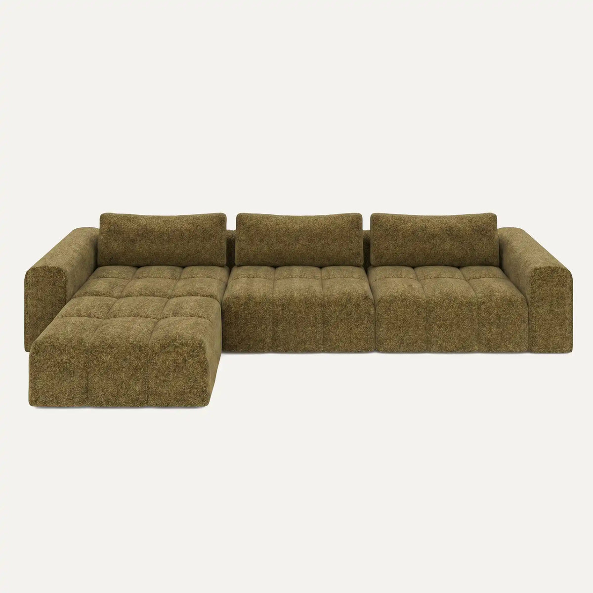Divano modulare Comora (4 posti) con pouf