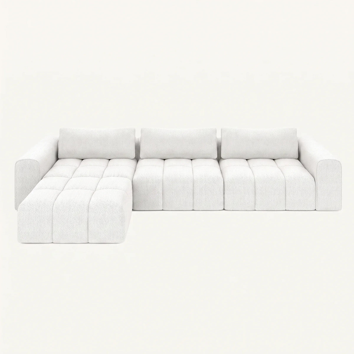 Divano modulare Comora (4 posti) con pouf