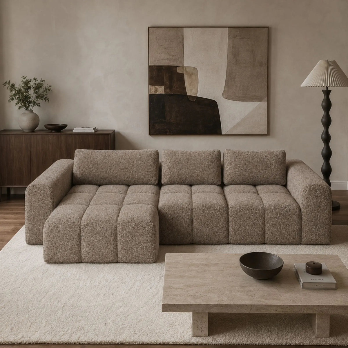 Modulares L Ecksofa (klein) Comora