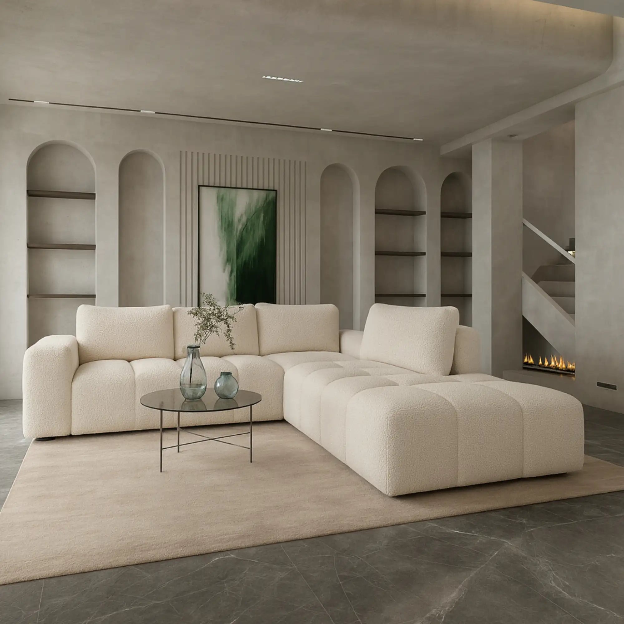 Modulares Ecksofa Ottomane Comora