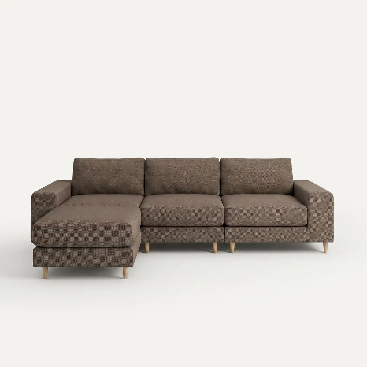 Modular sofa Lauria (4-seater) with pouffe