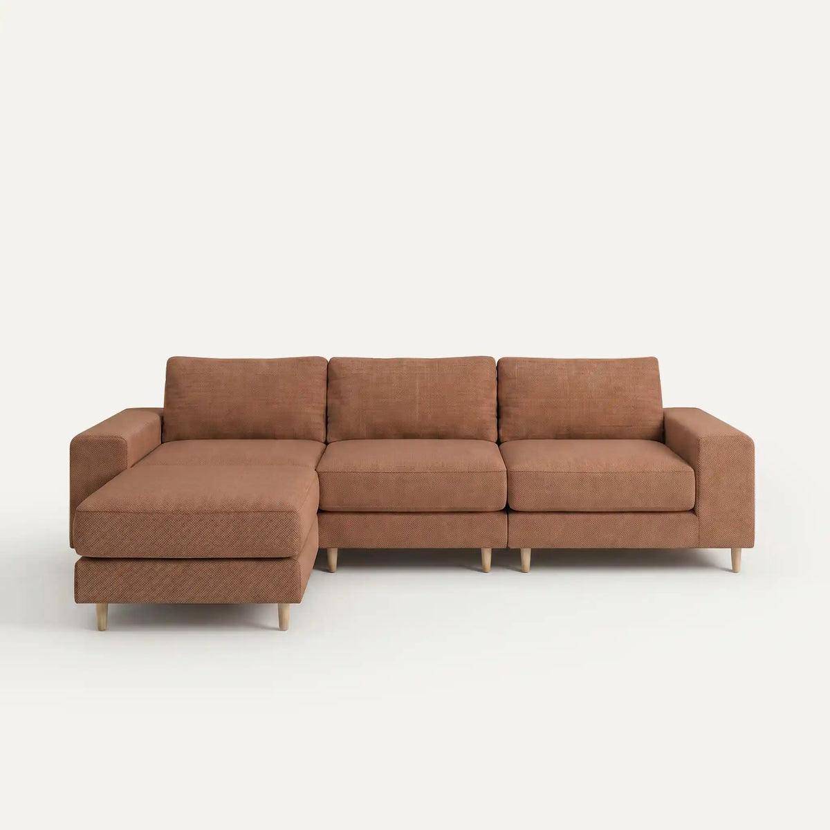 Modular sofa Lauria (4-seater) with pouffe