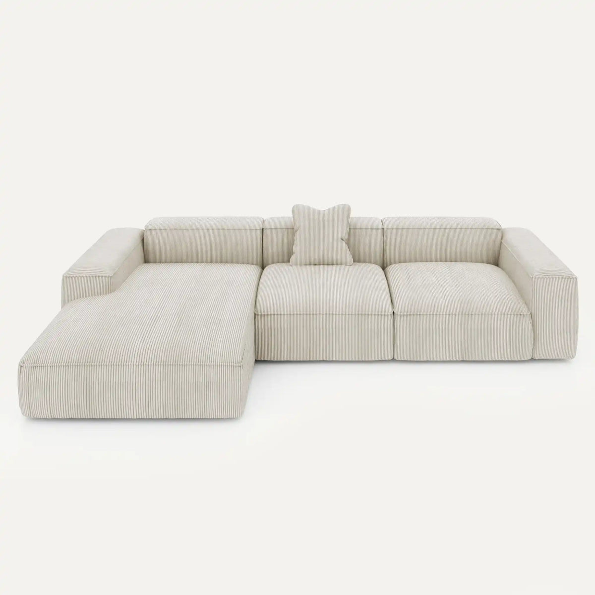 Modular L-shaped corner sofa Noto