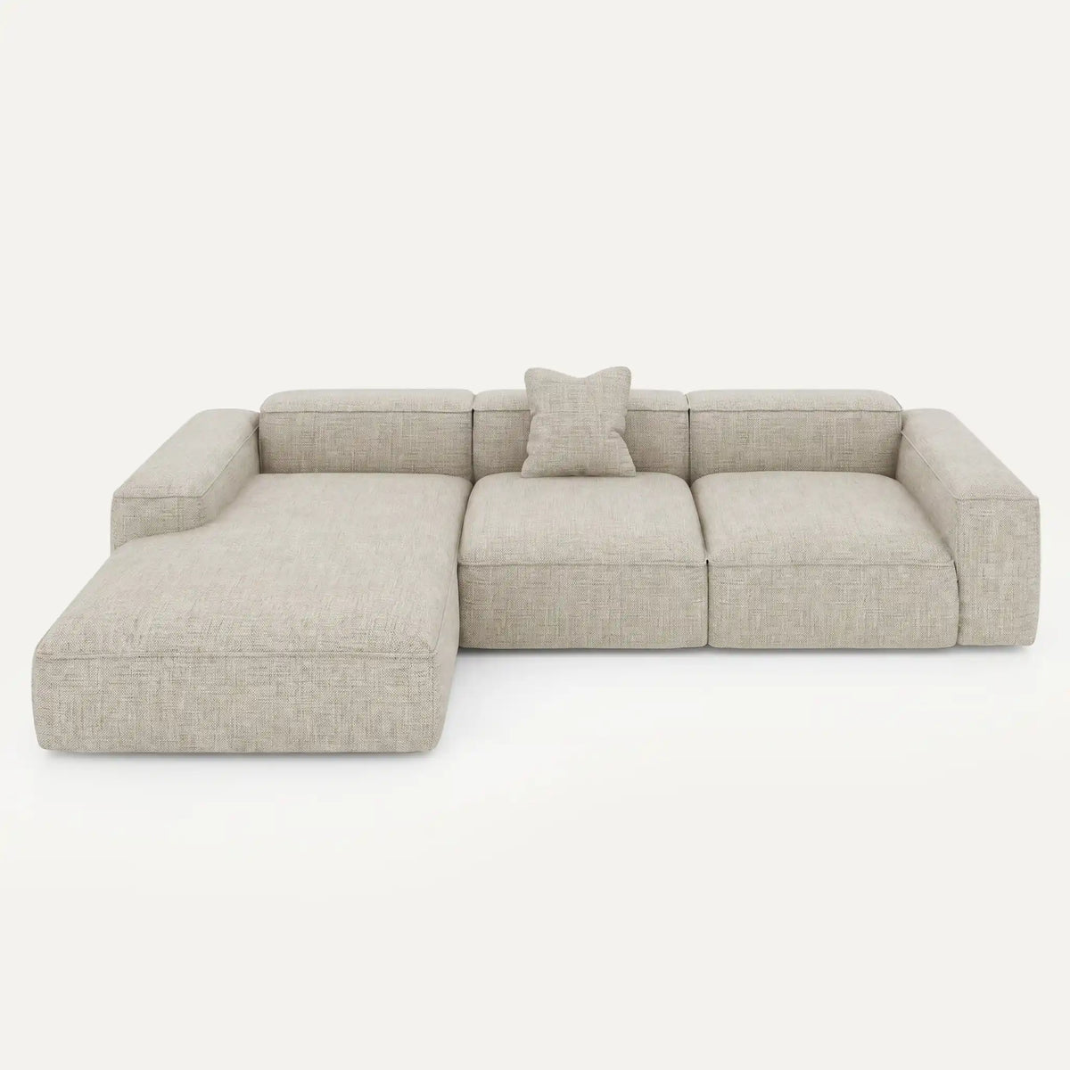 Modular L-shaped corner sofa Noto