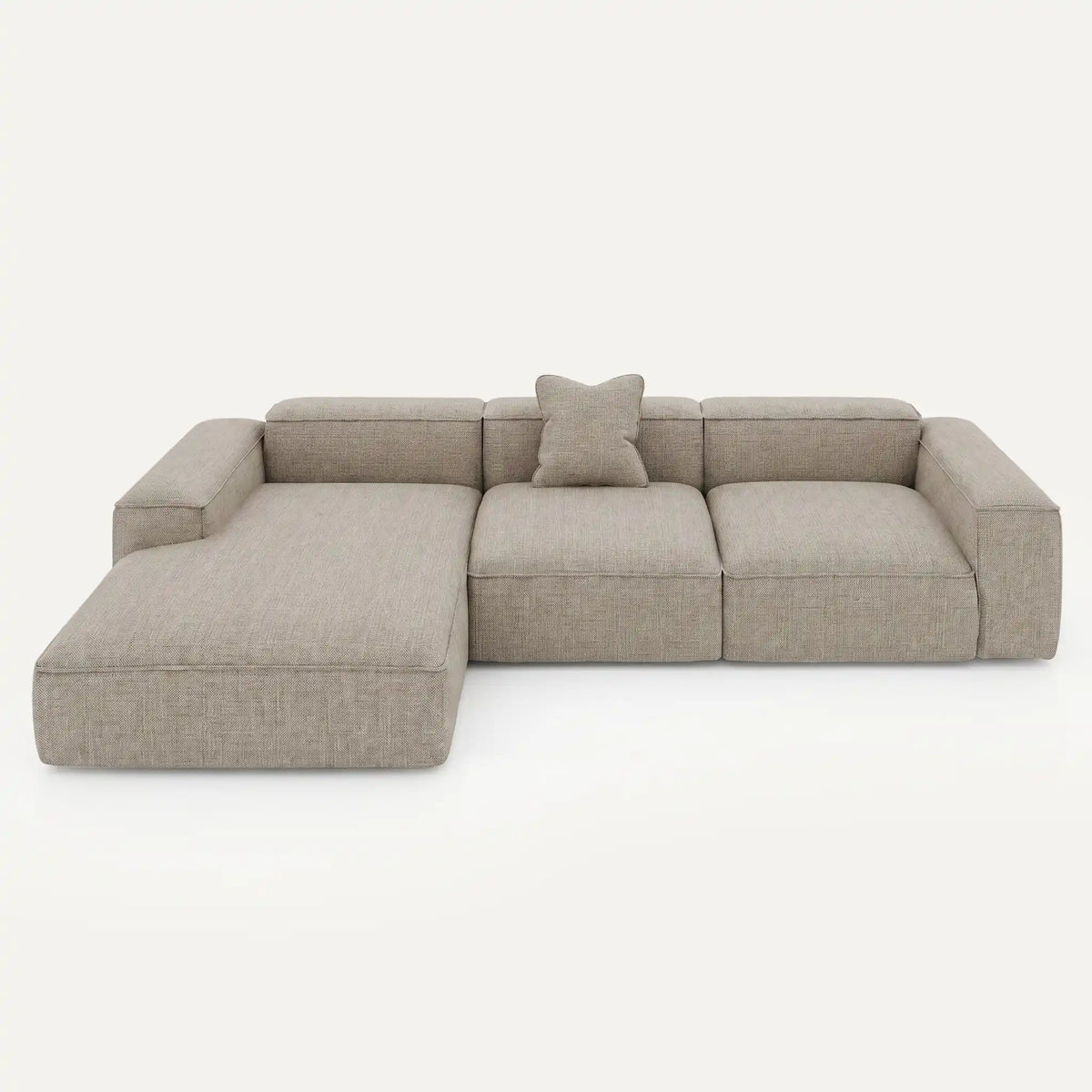 Modular L-shaped corner sofa Noto