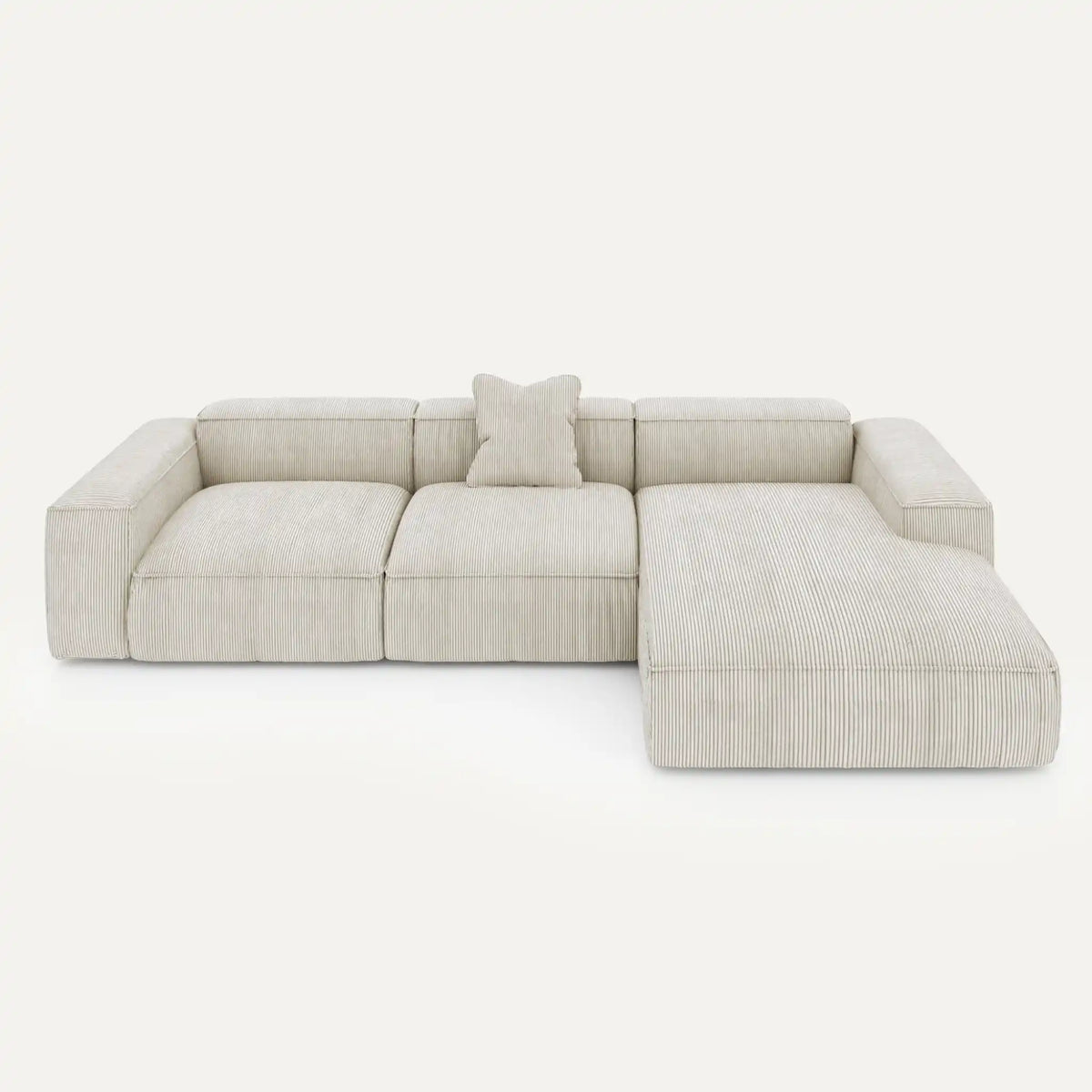 Modular L-shaped corner sofa Noto