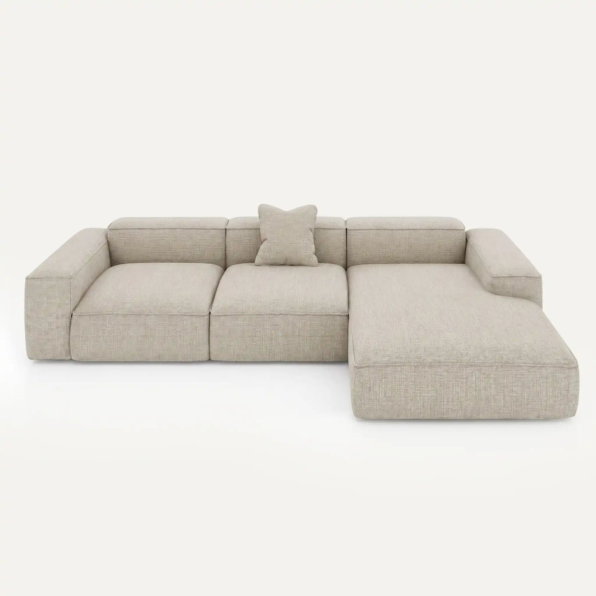 Modular L-shaped corner sofa Noto