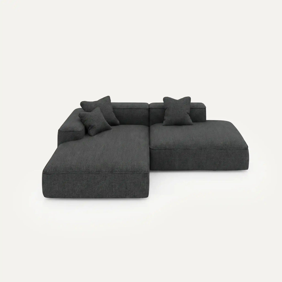 Modular L-shaped corner sofa with chaise Noto