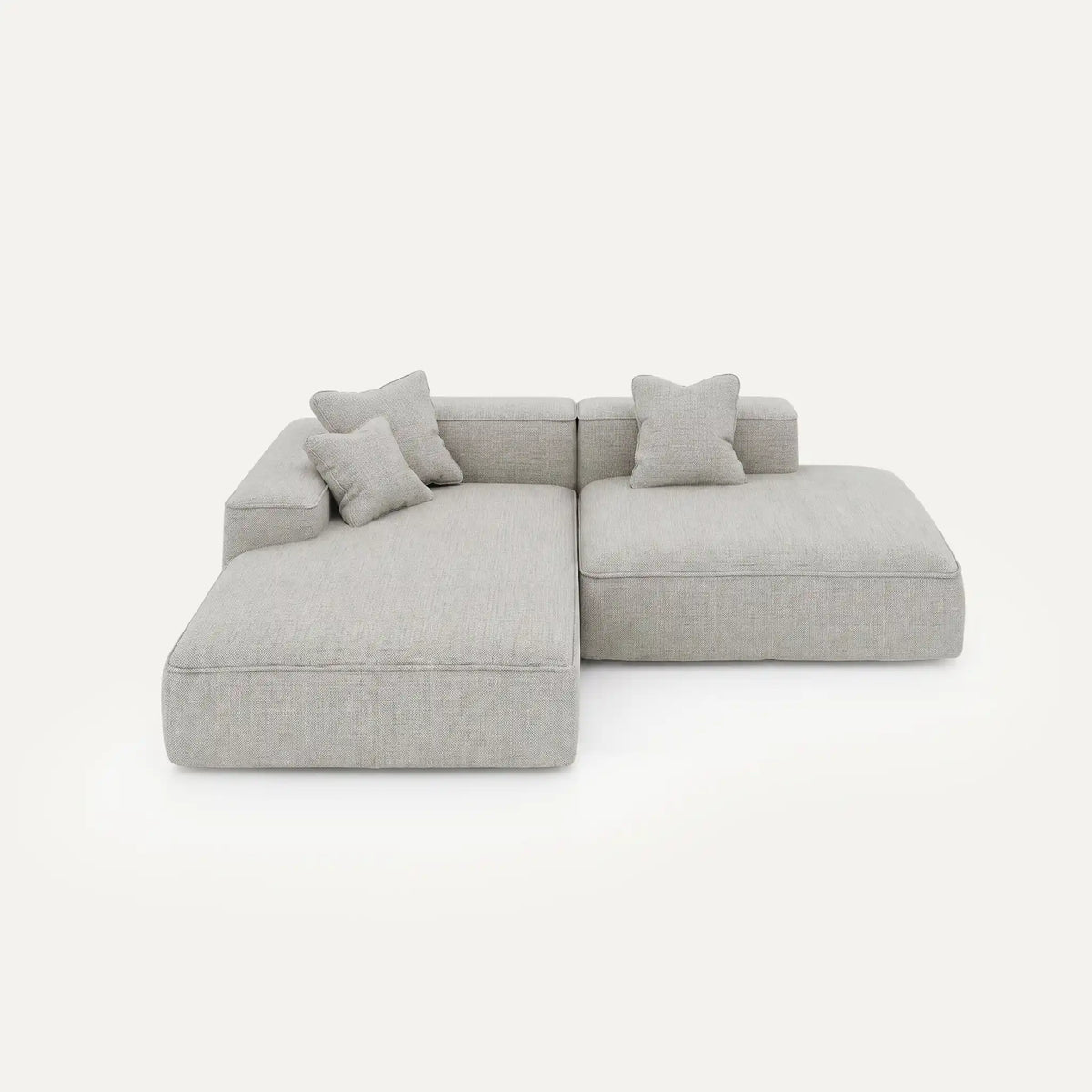 Modular L-shaped corner sofa with chaise Noto