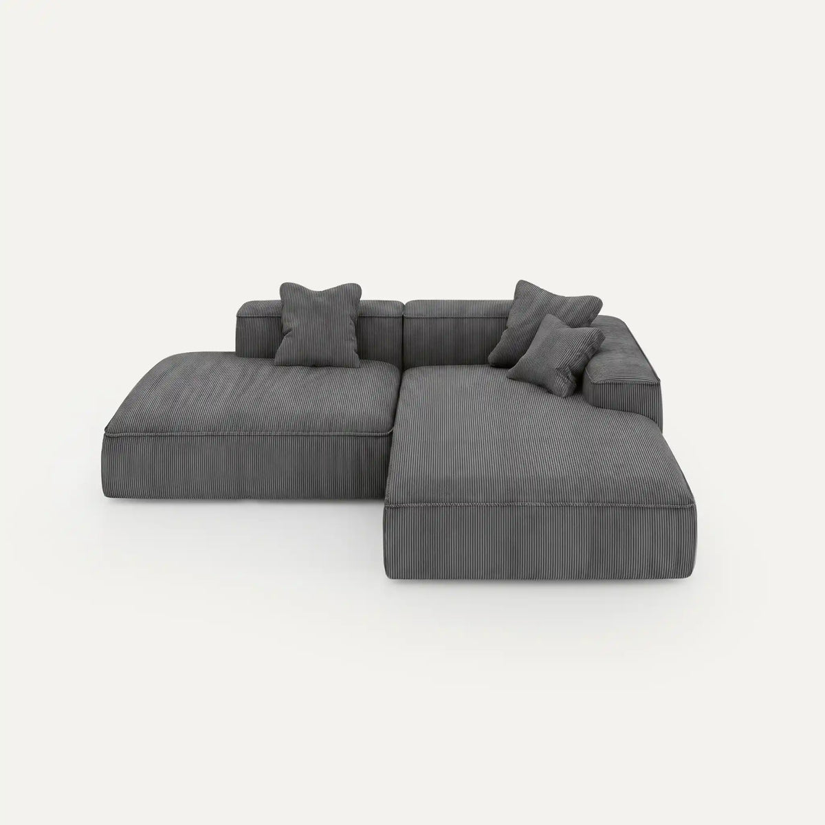 Modular L-shaped corner sofa with chaise Noto