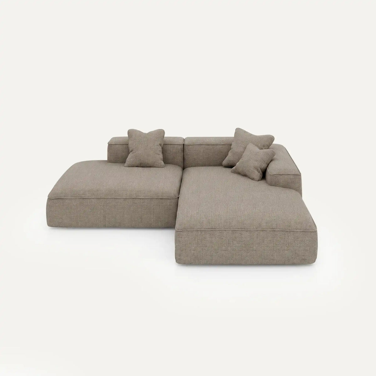 Modular L-shaped corner sofa with chaise Noto