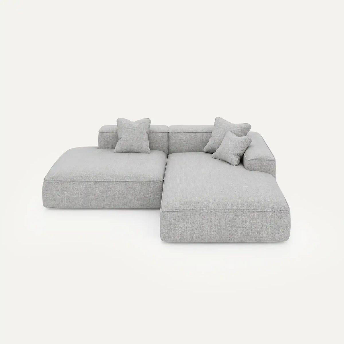 Modular L-shaped corner sofa with chaise Noto