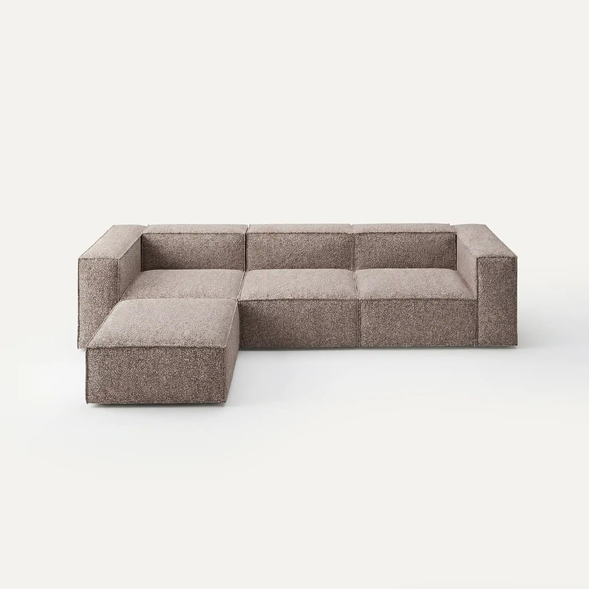 Modular sofa Sewilla (4-seater) with pouffe