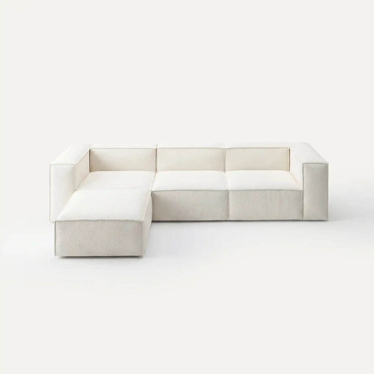 Modular sofa Sewilla (4-seater) with pouffe