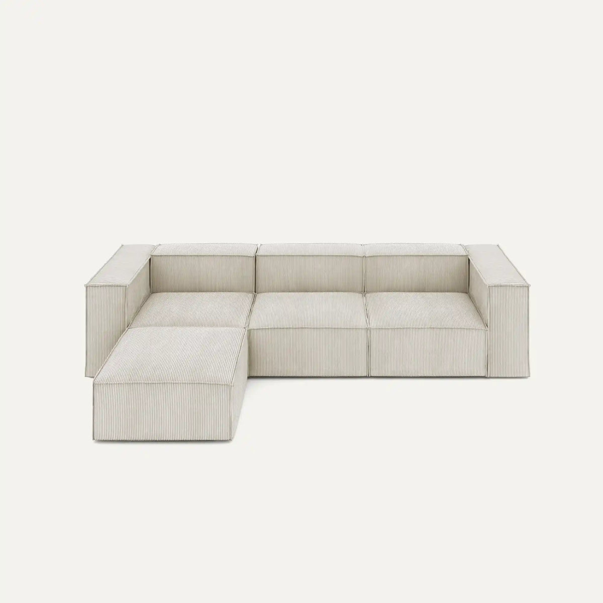 Modular sofa Sewilla (4-seater) with pouffe