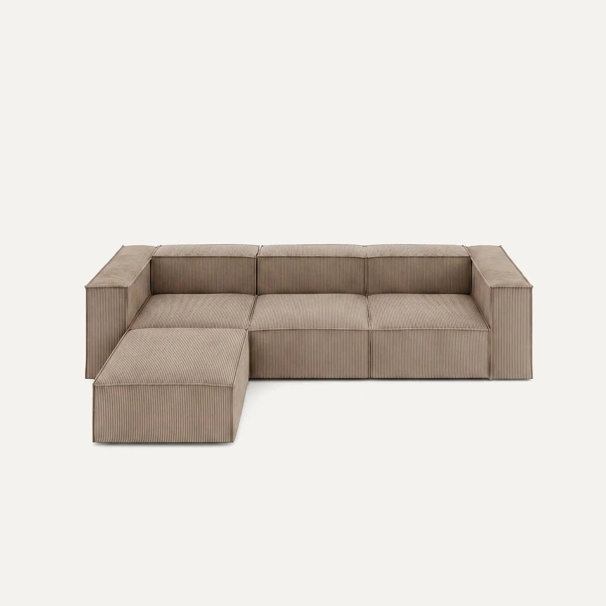 Modular sofa Sewilla (4-seater) with pouffe