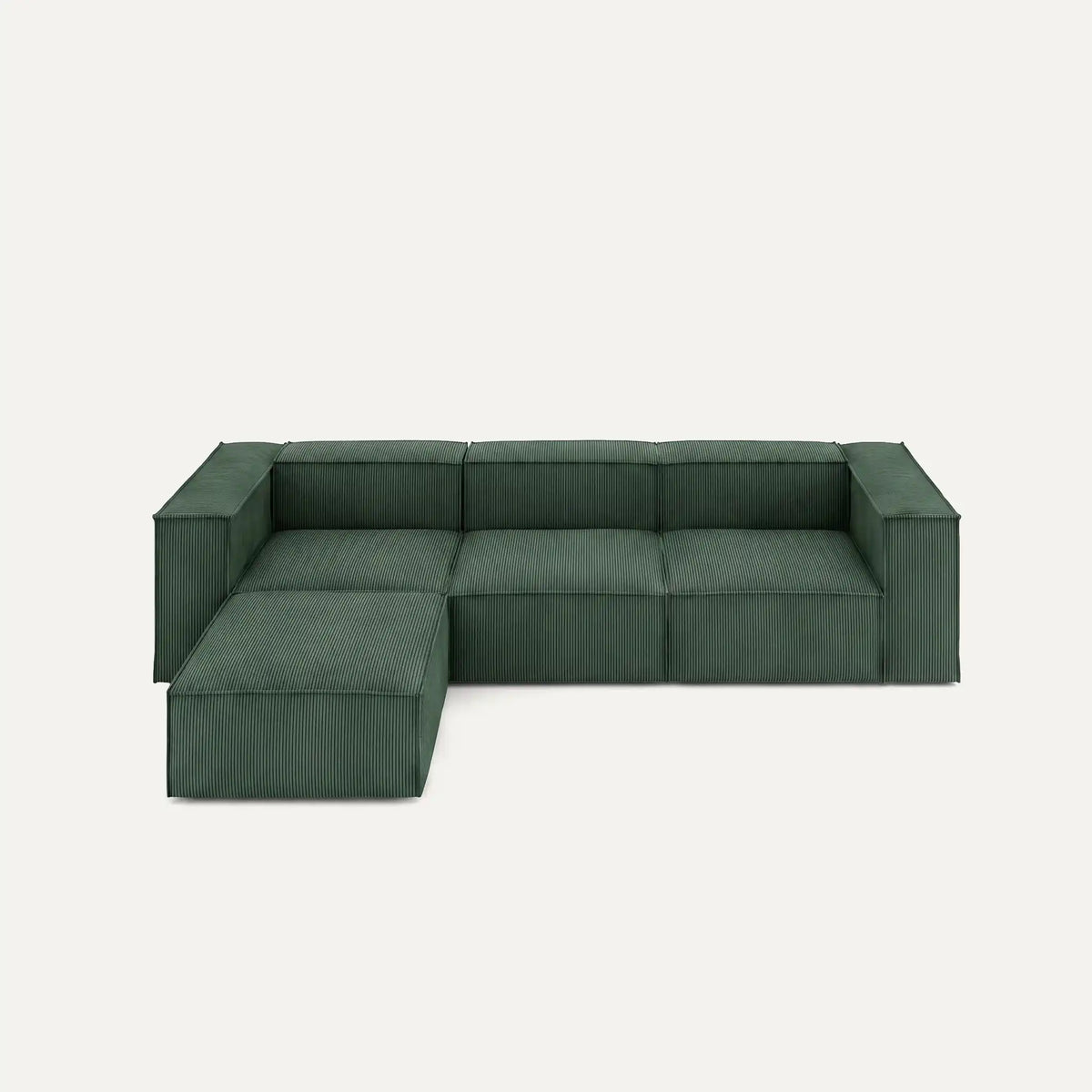 Modular sofa Sewilla (4-seater) with pouffe