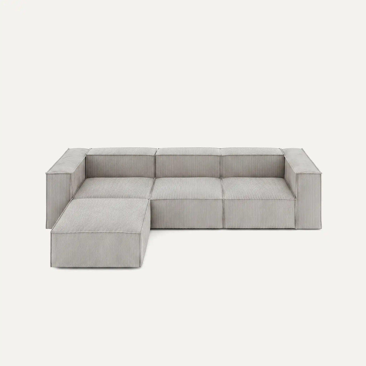 Modular sofa Sewilla (4-seater) with pouffe