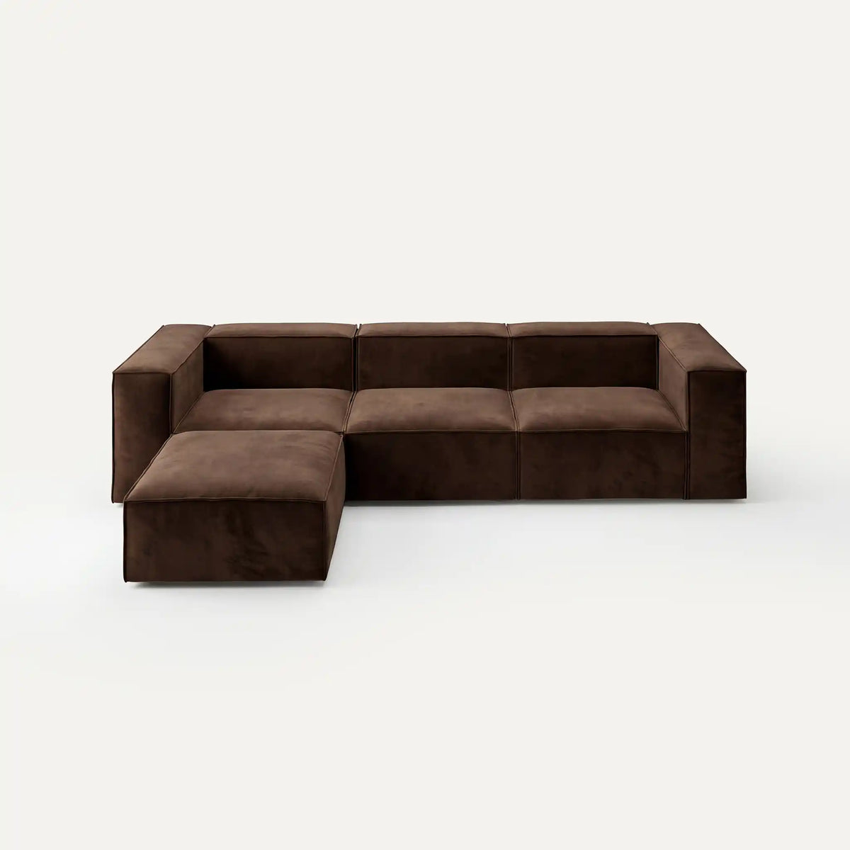 Modular sofa Sewilla (4-seater) with pouffe