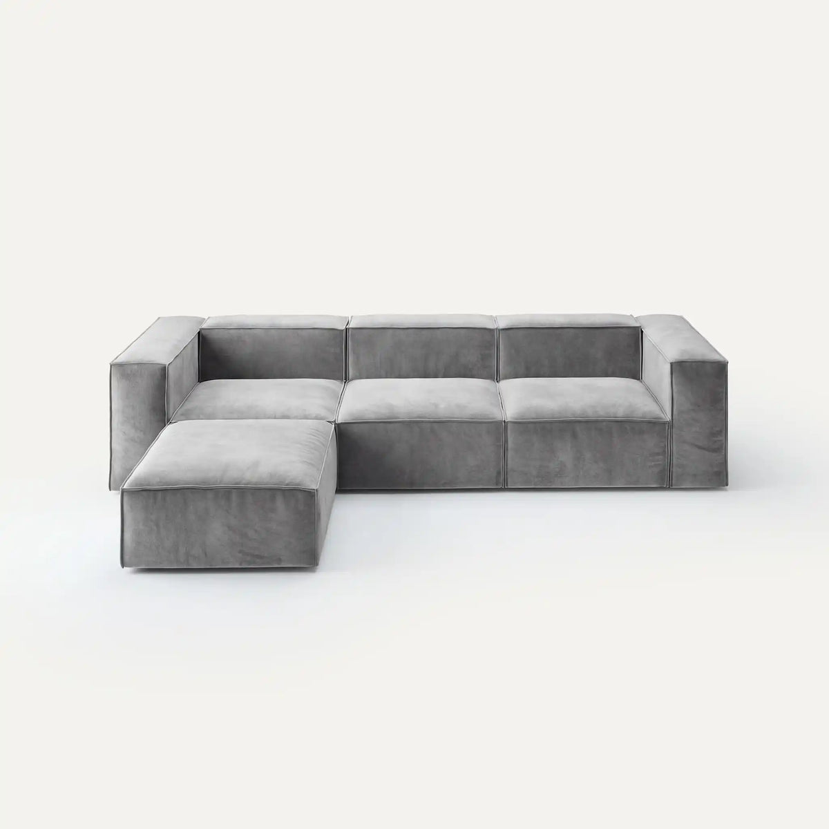 Modular sofa Sewilla (4-seater) with pouffe