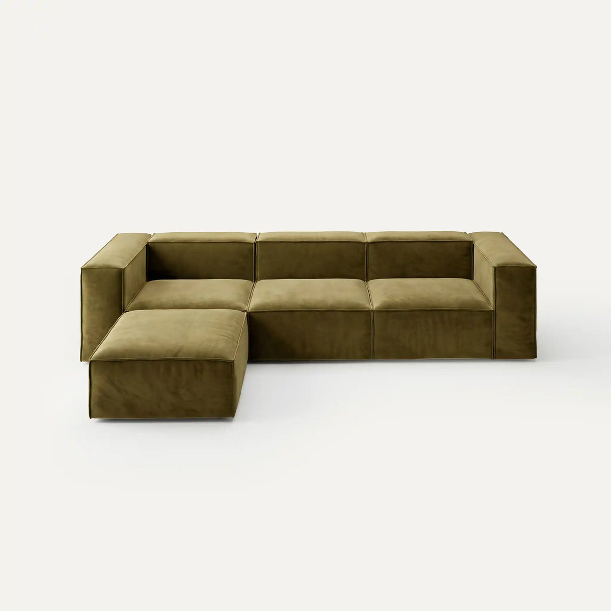 Modular sofa Sewilla (4-seater) with pouffe