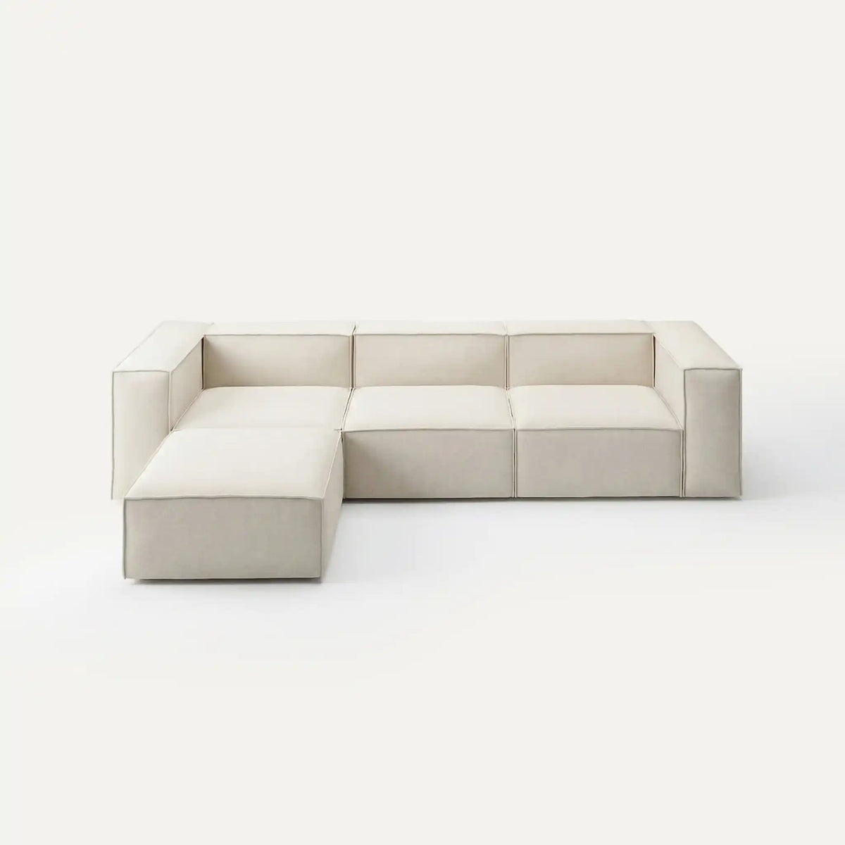 Modular sofa Sewilla (4-seater) with pouffe