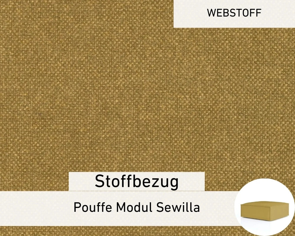 Stoffbezug - Pouffe Modul Sewilla